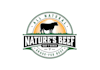 design unique nature beef logo