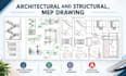 design architectural drawings, structural plan, mep and floor plan in alabama