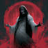 create realistic dark art horror illustrations