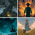 design a custom illustrated book cover with