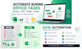 automate repetitive excel CSV PDF and file tasks