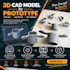 convert 3d design into prototype concept