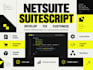 develop fix and customize netsuite suitescript