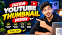 design eyecatching youtube thumbnails