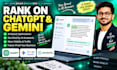 do generative engine optimization GEO to rank on chatgpt gemini perplexity