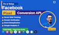 set up facebook pixel and conversions API server side tracking for woocommerce