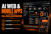develop ai integrated web and mobile applications