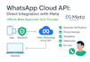 setup whatsapp business API or meta cloud API