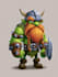 create 2d game character using spine