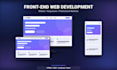 build a modern responsive front end website