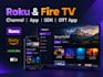develop roku channel, roku app, roku sdk, fire TV and ott app