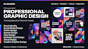 create modern and professional graphic designs