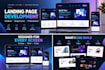 design and develop a responsive landing page