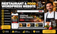 build restaurant food wordpress website with online ordering