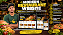 build a restaurant website with online menu and whatsapp ordering
