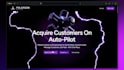 design a high converting landing page for lead gen or saas