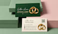 design modern minimalist luxury business, stationery design