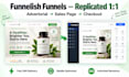 clone any funnelish sales page, advetorial and more