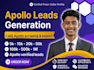b2b lead generation using apollo and linkedin sales