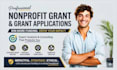write nonprofit grant proposals and grant applications