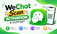 help with wechat scan, login, block account issues