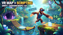 create a custom gorilla tag style map and scripts for your VR game
