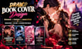 design anime romance book covers and illustrated covers