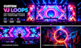 create stunning concert vj loops and music visuals