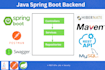 fix java spring boot bugs and backend issues