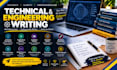 write professional technical writing and engineering documents