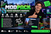 create custom minecraft modpack, mod integration and server setup
