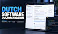 write dutch technical documentation and localize web content