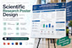 design a professional scientific research poster