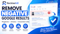 remove mugshots, negative links, unwanted content articles from google