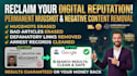 remove mugshots, erase bad articles, delete negative links, and false news