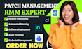 setup domotz ninjaone pulseway patch management heimdal ninite pro applivery crm