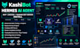 setup kashi bot hermes ai agent mcp docker trading bot server install