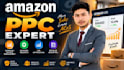 be your amazon ppc expert and manage amazon ads campaign