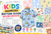 design cute seamless patterns for kids and baby textile