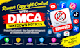 remove copyright content with dmca takedown notices