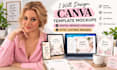 design canva template mockups digital product mockups etsy listing
