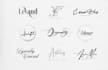do artistic signature or autograph logo design
