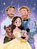 draw disney children cartoon illustration