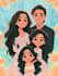 make a disney cartoon illustration