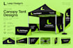 design a professional custom canopy tent and event tent
