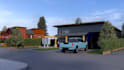3d render neighborhood, site plan, , urban, community, park, masterplan, pool