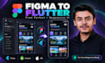 convert figma to flutter with pixel perfect responsive UI