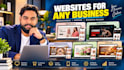 build a modern responsive buisness website using ai