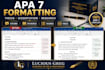 format your thesis or dissertation in apa 7th edition