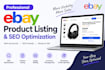 do ebay product listing, optimization and ebay SEO